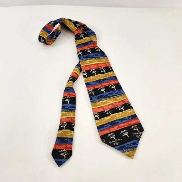 Sydney Olympics 2000  Davenport Tie Official Merchandise Referee Uniform Necktie - Picture 2 of 11